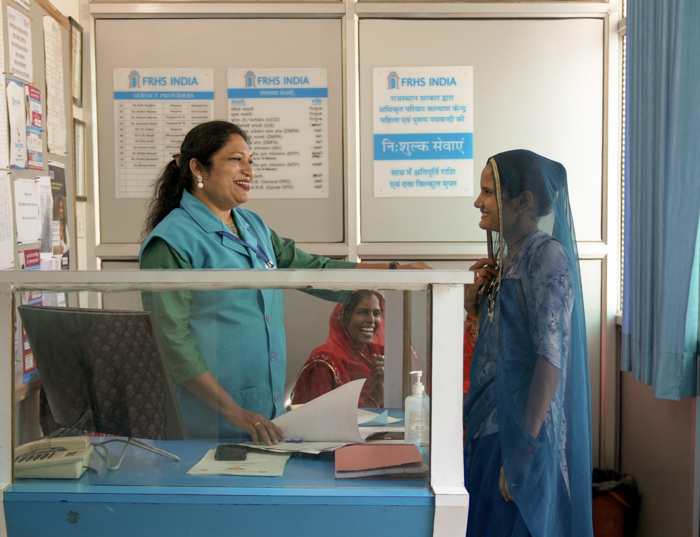 An FRHS India counsellor at work